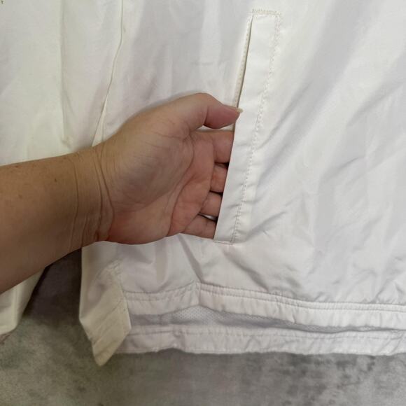 Texas Tech Holloway Volleyball Quarter Zip Pullover Jacket Womens Large White - Picture 3 of 11